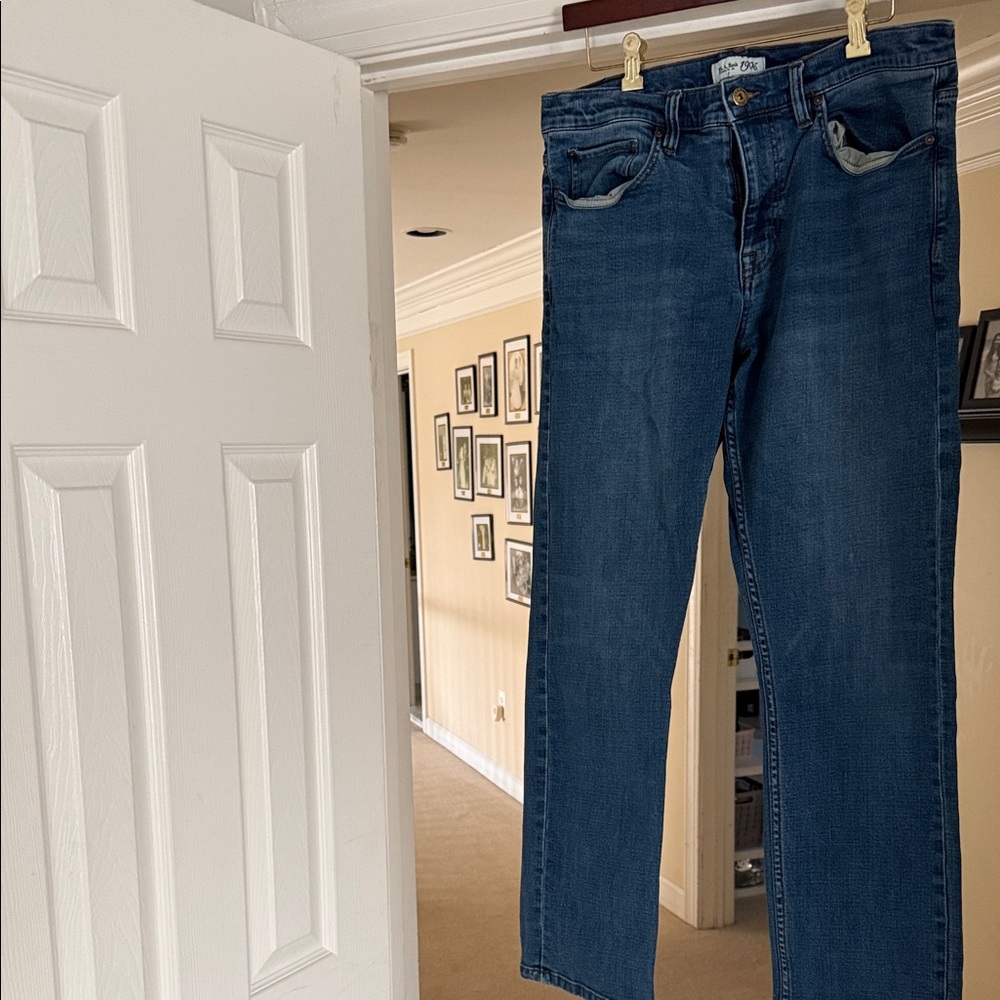 Jos. A. Bank Men's Bootcut Jeans - Classic Blue